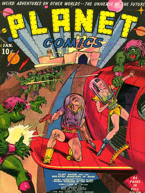 Cover image for Planet Comics #1